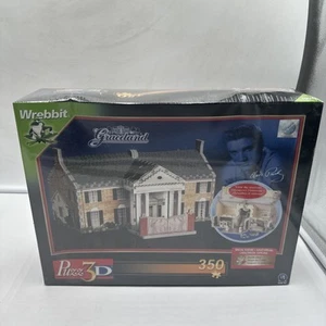 RARE/SEALED - Vintage - Puzz 3D Elvis Graceland fully Dimensional Puzzle 1994 - Picture 1 of 3