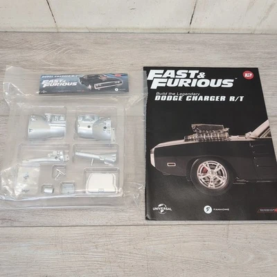 FANHOME 1/8 CONSTRUA SEU PRÓPRIO CARREGADOR DODGE R/T THE FAST AND FURIOUS CAR ISSUE 12 - Imagem 1 de 4