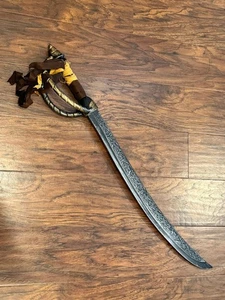 Pirate Sword Fancy Dress Cutlass Caribbean Prop Weapon Accessory Costume Adult - Picture 1 of 7