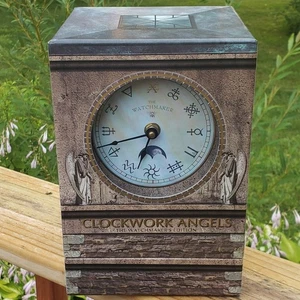 Clockwork Angels Watchmakers Edition Neil Peart RUSH Audiolibro Orologio Libro cd - Foto 1 di 13