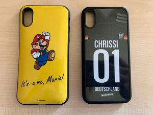2 iPhone XS Handyhüllen Case Hülle - Nintendo Super Mario aus Japan + Trikot - Bild 1 von 6
