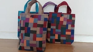 Borsa tradizionale patchwork trapuntata lusso - Foto 1 di 10