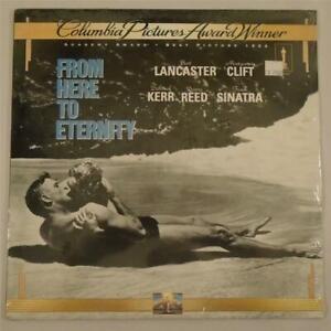 LASERDISC CLASSIC VIDEO MOVIE FROM HERE TO ETERNITY SINATRA SEALED FREE SHIP AO