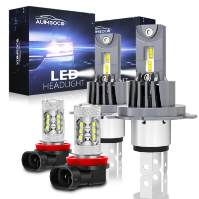 FITS Honda CRV 2007-2014 CR-V LED Headlight Kit High/Low Beam + Fog Lights Bulbs - Image 1 of 4