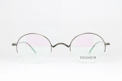OPTICUNION 44.151.03 Saddle Bridge Vintage Eyeglasses Classic Gun TITANIUM Foto 1 de 4