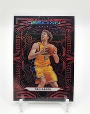 2022-23 Panini NBA Obsidian Pau Gasol Red Etch /5 - Lakers