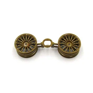 Tamiya Impreza WRC 2008/TT01E/TT02/TL01, 0444123/10444123 16 Spoke Wheels 2 Pcs. - Picture 1 of 4