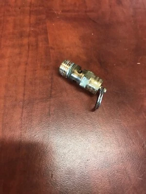 OEM Safety 1/4” Valve Assy Dewalt D55153 4 Gal Oil-Lubr Compressor 125 PSI - Image 1 of 3