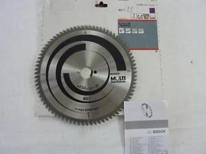 Bosch Professional Multi Material Saw Blade 250 x 30 x 3.2mm 80T 2608640516 - Picture 1 of 4