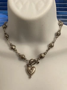 Brighton necklace, heart, with heart tin box - Picture 1 of 4