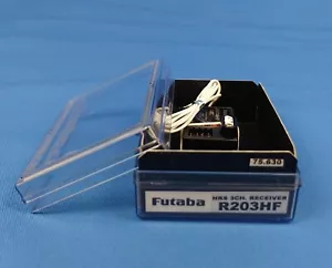 (Futaba R203HF) FM 75MHZ 3-channel Micro HRS Receiver with #75.630 RX Crystal - Picture 1 of 2