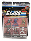 G.I. JOE -  6 Mini Action Figure NANO METALFIGS by Hasbro 