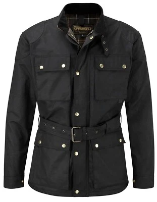 CLASSIC WAX COTTON MOTORCYCLE JACKET - Image 1 of 2