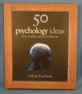 HARDBACK! - 50 PSYCHOLOGY IDEAS YOU REALLY NEED TO KNOW by Adrian Furnham - Bild 1 von 2