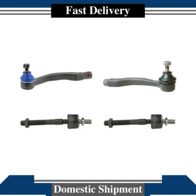 Juego de 4 extremos de barra de amarre exterior interior delantero Mevotech para Honda Civic 1988 1989 1990 Foto 1 de 4