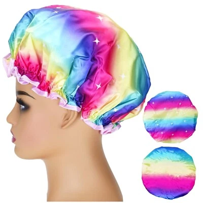 Duschhaube, Badehaube, Badekappe, Haarhaube, wiederverwendbar - Bild 1 von 4