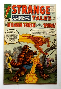 MARVEL COMICS 1963 STRANGE TALES #116 2ND APPEARANCE WONG 2ND NIGHTMARE VG-/VG - Picture 1 of 6