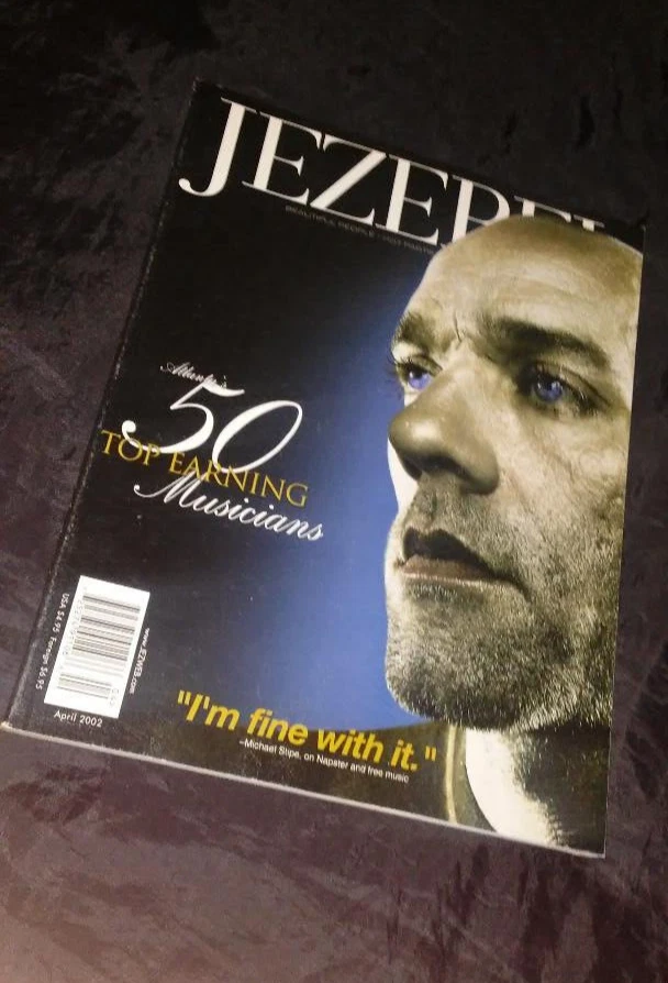 JEZEBEL MAGAZINE THE MUSIC ISSUE MICHAEL STIPE R.E.M. ATHENS ATLANTA GA. 2002 - Image 1 of 1