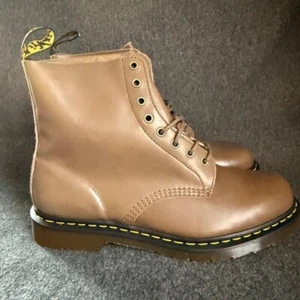 Dr. Martens 1460 Pascal Stiefel Boot Oliv Cararra EUR 46 UK 11 Leder 8 Augen - Bild 1 von 6