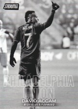 2018 Stadium Club MLS Soccer Black and White #64 David Accam