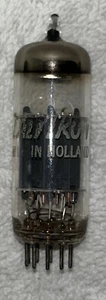 Amperex 12BH7 Vacuum Tube Made In Holland Amplitrex Tested Strong  - Picture 1 of 5