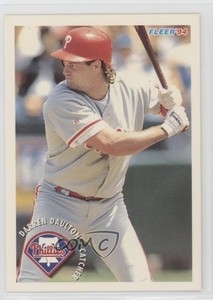 1994 Fleer Sunoco/Atlantic Collector's Edition Gas Station Issue Darren Daulton