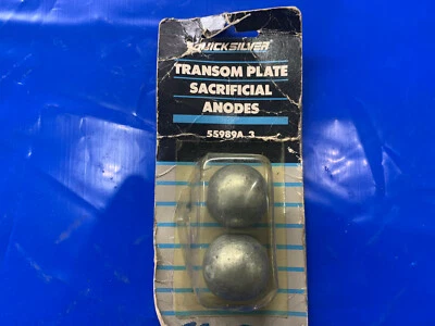  Quicksilver Mercruiser sterndrive 55989A 3 Gimbal Housing Old Design Anodes - Image 1 of 2