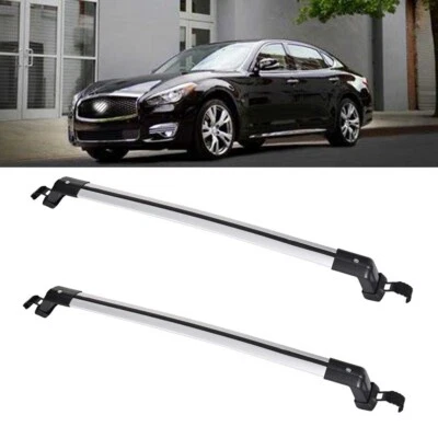 For Infiniti Q70 Sedan Roof Rack Cross Bars Luggage Cargo Carrier Lock kayak DP Foto 1 de 4