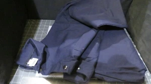 Chicago Protective Apparel Indura FR Algodón Coverols Grande Navy - Imagen 1 de 3