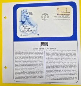Fifty State Flag Series 1976 FDC ARTCRAFT Rhode Island 13¢ - Picture 1 of 3