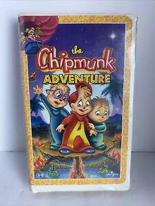 The Chipmunk Adventure VHS Clamshell Chipettes Alvin & The Chipmunks RARE TESTED