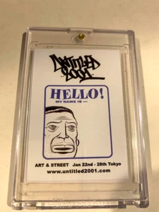 UNTITLED 2001 Barry McGee Sticker keith haring margaret kilgallen - Picture 1 of 1