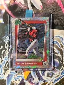 2021 Panini Donruss - Rated Prospects Rapture #RP8 Kristian Robinson (RC) - Picture 1 of 2