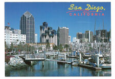 San Diego California CA Postcard Skyline Downtown