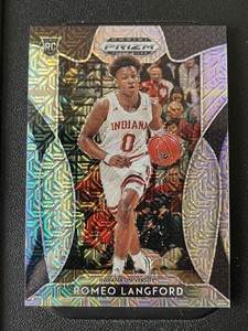 2019-20 Panini Prizm Draft Picks Mojo Prizm /49 Romeo Langford #80 Rookie RC