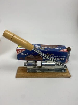 Vintage Reed's Rocket Nut Cracker Model 816 Made In The USA with Original Box - Image 1 of 4