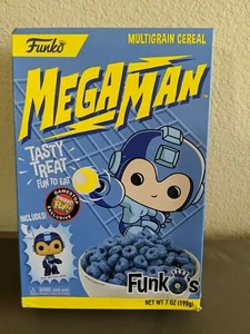 NEW GameStop Exclusive Funko Mega Man Cereal with Pocket Pop - Picture 1 of 8