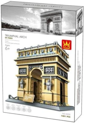 Original Authentic The Arc de Triomphe  Building Block Set 1401 pcs 5223 - Image 1 of 4