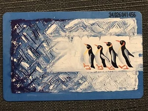 K 091 01.94 6 DM Mars Ice Creams Eiszauber Pinguine Kunst 5000 Ex. Neu***Mint*** - Bild 1 von 2