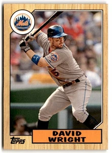 David Wright 2012 Topps '87 Minis #TM-26 New York Mets - Picture 1 of 2