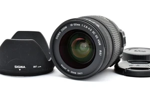SIGMA 18-50mm F/2.8-4.5 DC OS HSM Lens for Nikon [Exc+++] w/Hood From Japan 9250 - Picture 1 of 12