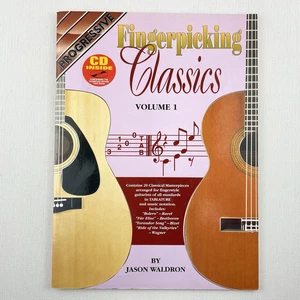 Progressive Fingerpicking Classics Volume 1 by Jason Waldron CD 9319976726496 - Picture 1 of 10