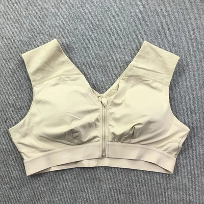 Tommie Copper Sports Bra Womens 3XL Zip Front Shoulder Support Copper Znergy - Image 1 of 4