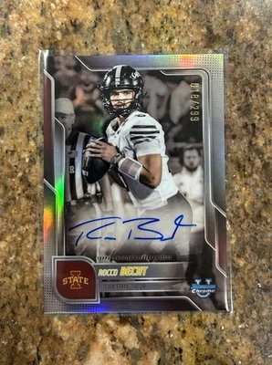 2025 Bowman Chrome Rocco Becht Prospect Autograph Variation /299 #BCA-RB - Image 1 of 2