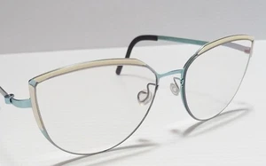 Lindberg 9855 T203-135 Brille Brillengestell 54◻16~135 P30 Blau/Creme - Bild 1 von 15