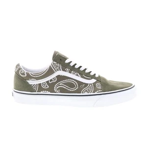 Vans Old Skool VN0A5KRFB0F Mens Green Suede Skate Inspired Sneakers Shoes - Picture 1 of 4
