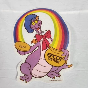 Vintage große 14" Figur 1982 Walt Disney World EPCOT Mitte Filz Wimpel Retro - Bild 1 von 4