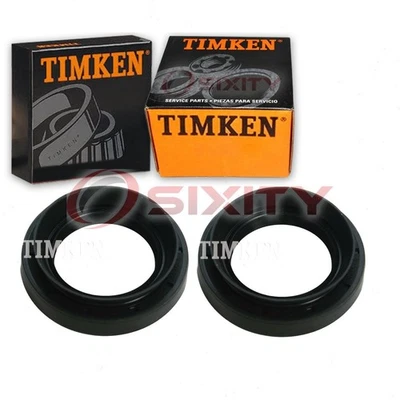 Sellos de eje de salida de transmisión Timken de 2 piezas para Toyota Cressida 1989 VL Foto 1 de 4