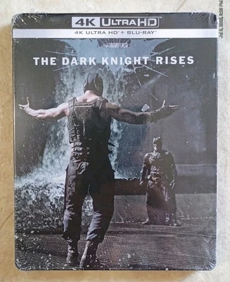 The Dark Knight Rises 4K UHD and BLU-RAY Limited Edition Steelbook NEW! READ! - Image 1 of 4