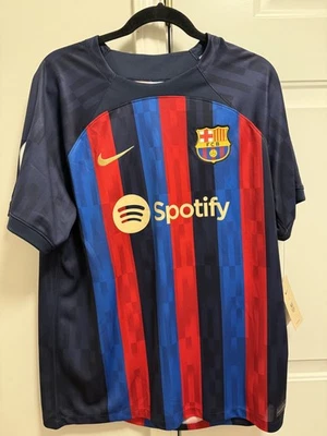 🔵🔴 Auténtica camiseta local Nike FC Barcelona 2022/23 (talla extra grande) XL Foto 1 de 4